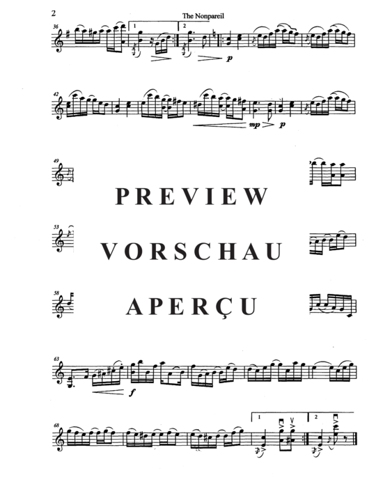 Produktgalerie: Seite 8 von 10 The Nonpareil , , (Violine + Tuba)