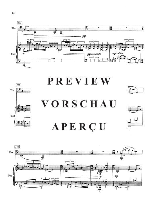 Produktgalerie: Seite 16 von 21 Effusion , , (Tuba + Klavier)