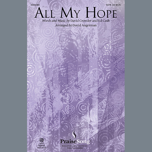 cover: All My Hope (arr. David Angerman), Crowder feat. Tauren Wells, Chor