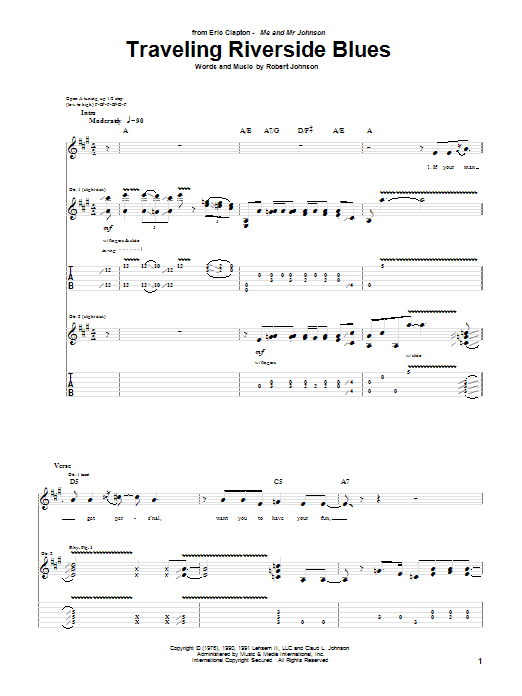 Produktbild zu: Traveling Riverside Blues