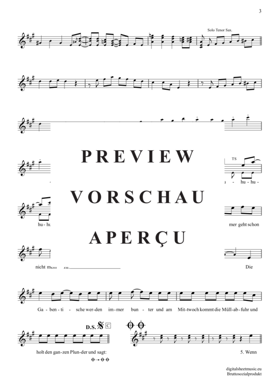 Product gallery: Page 4 of 5 Bruttosozialprodukt , Geier Sturzflug, Clarinet in B-flat