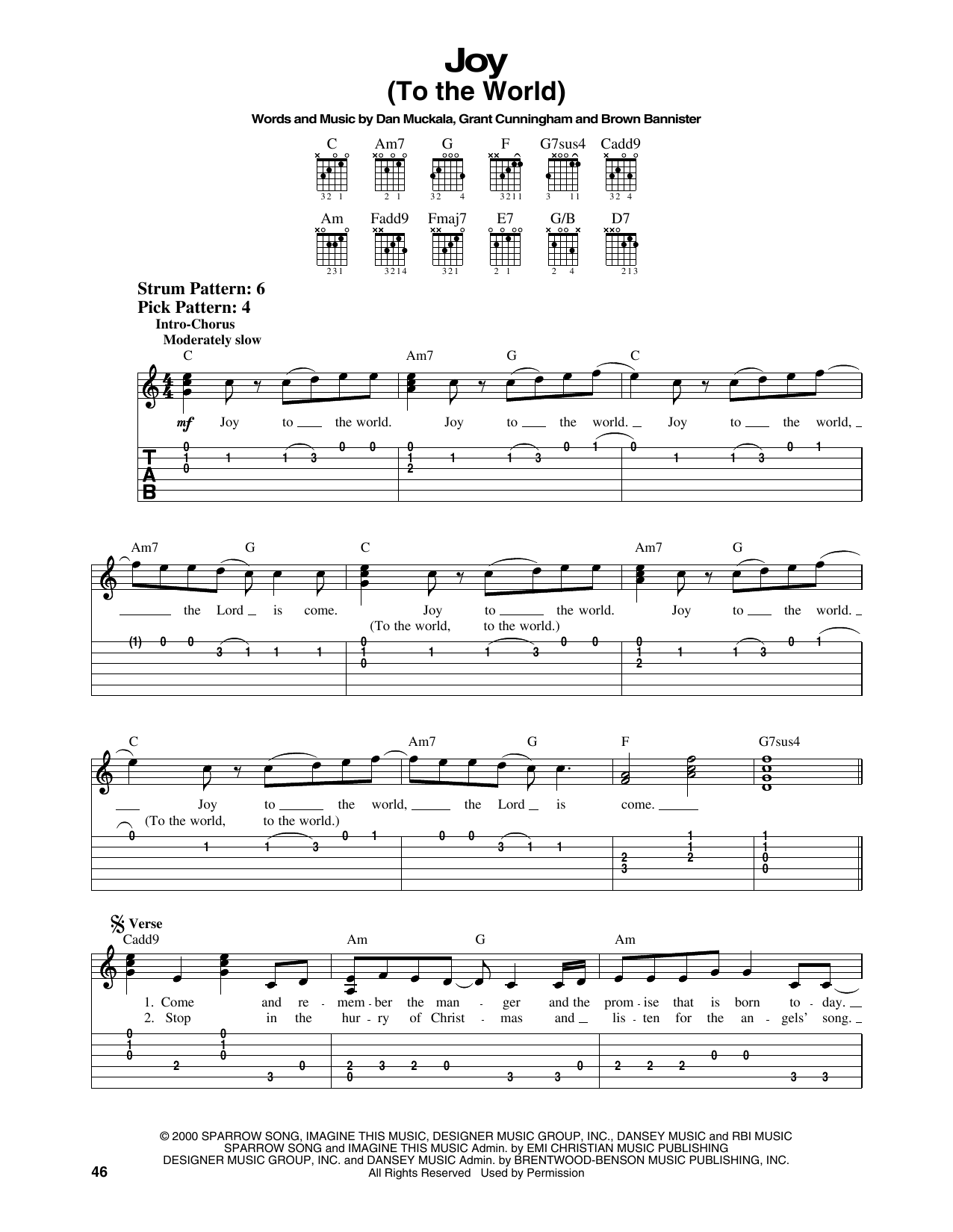 Produktgalerie: Seite 1 von 1 Joy (To The World), Avalon, Gitarre