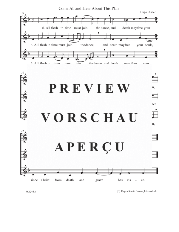 gallery: Come All and Hear About This Plan / The Year Cycle, Op.5, No.34, , Frauenchor SSA