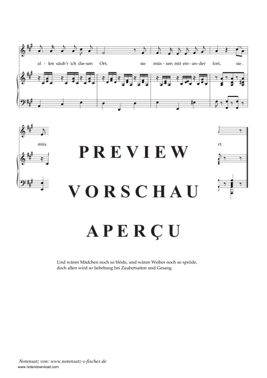 Product gallery: Page 3 of 3 Der Rattenfänger , , Piano and Voice
