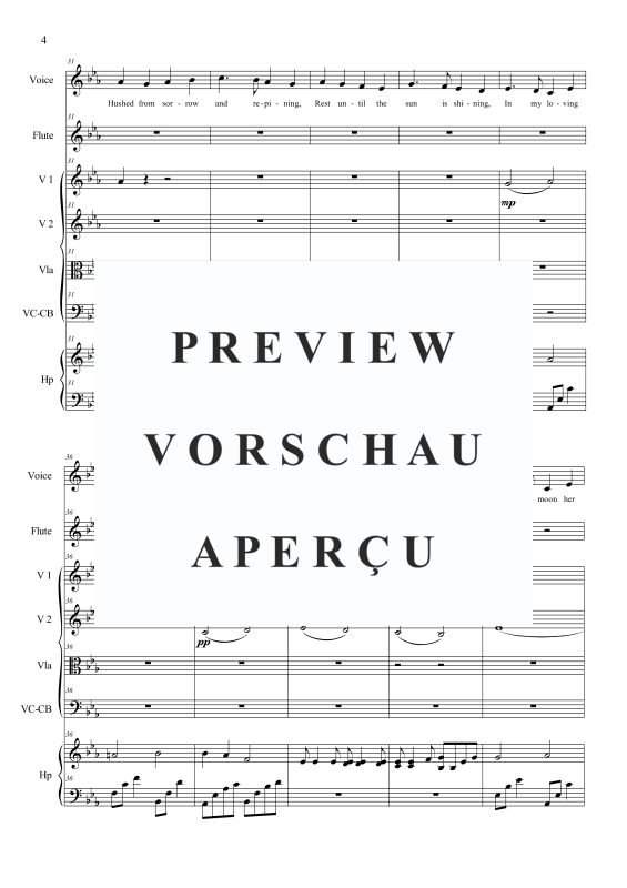 Produktgalerie: Seite 7 von 11 All through the Night, , Solo Gesang und kleines Orchester