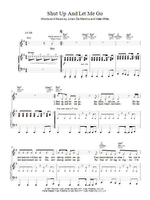 Produktbild zu: Shut Up And Let Me Go