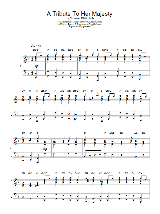 Product gallery: Page 1 of 1 A Tribute To Her Majesty, Hills