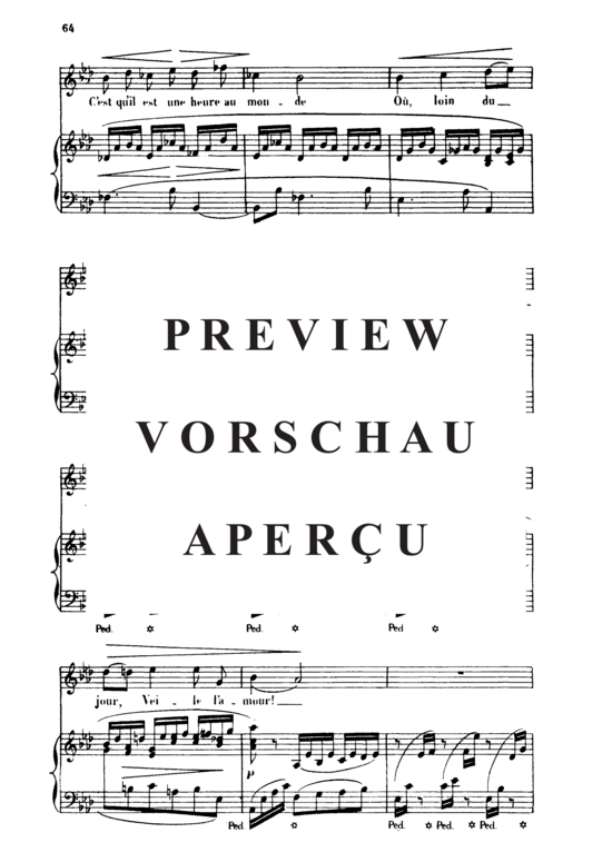 Product gallery: Page 5 of 7 Sylvie Op.6 No.3, , High Voice and Piano