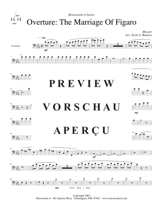 Produktgalerie: Seite 14 von 15 Ouvertüre, , (2xTrompete in B, Horn in F, Posaune)