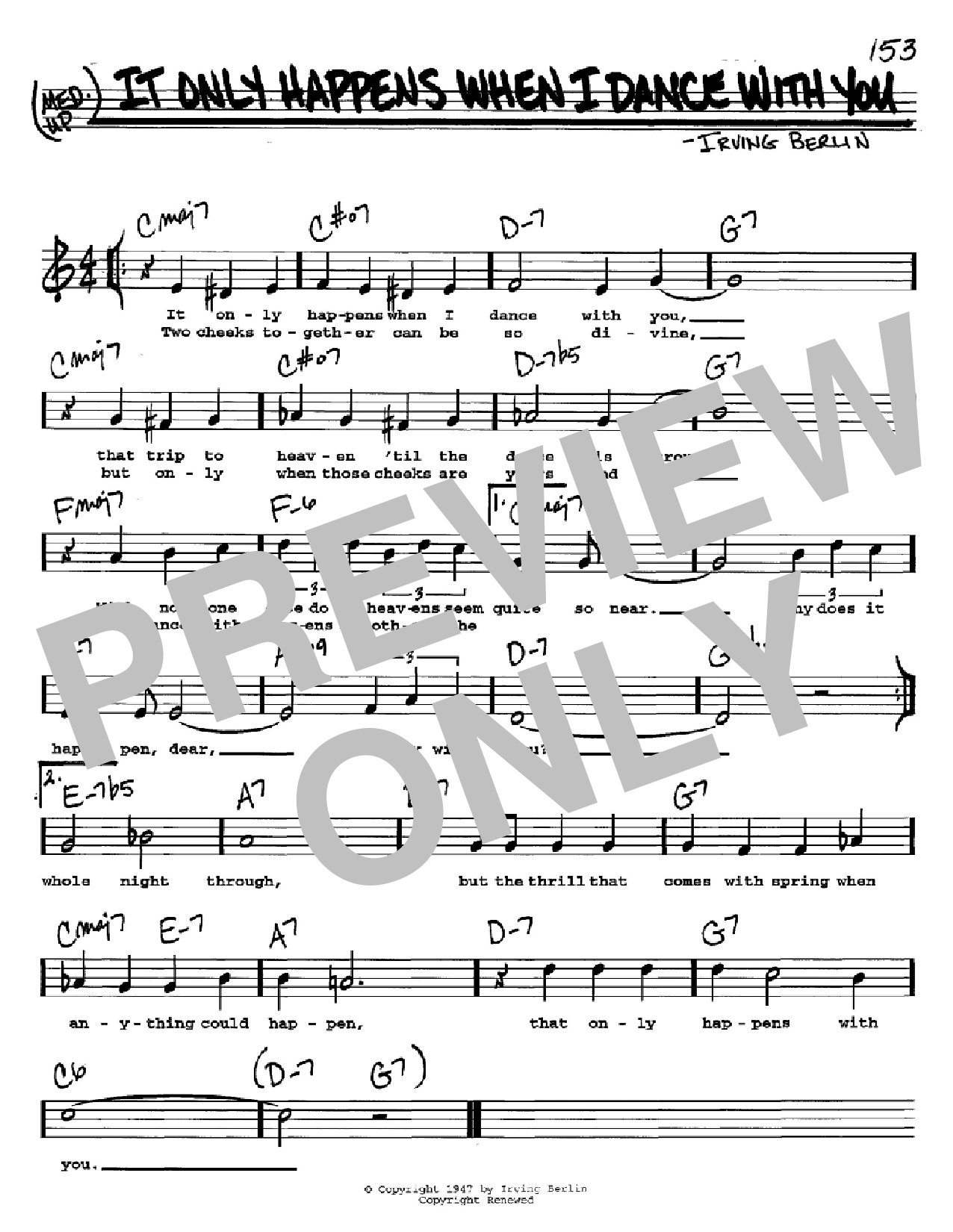 Produktbild zu: It Only Happens When I Dance With You