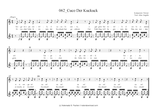 Product picture to: Cuco Der Kuckuck Ferrari 