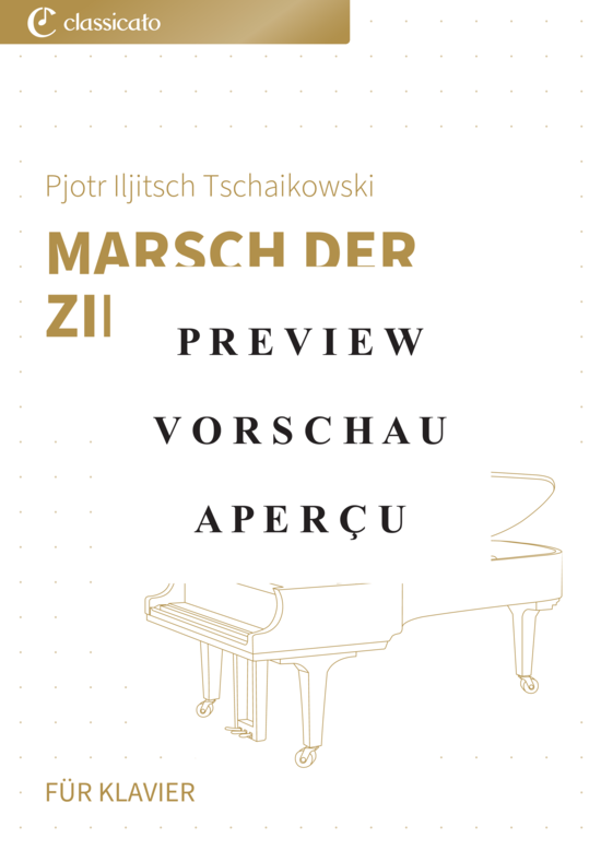 gallery: Marsch der Zinnsoldaten - Nr. 5 aus Kinderalbum op. 39 , , (Klavier Solo)
