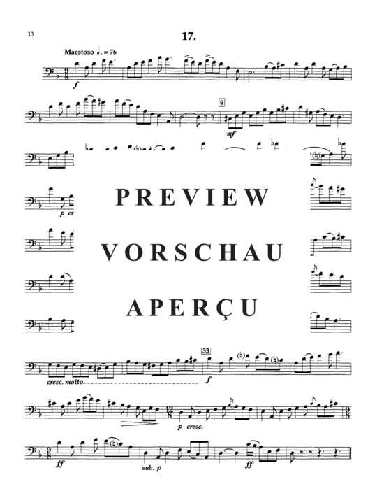 Product gallery: Page 17 of 21 26 Intermediate-Advanced Etudes , , (Euphonium Solo)