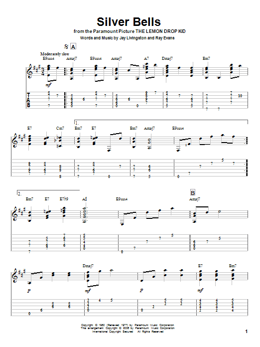 Produktbild zu: Silver Bells