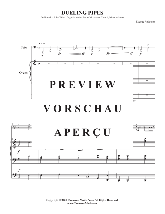 Product gallery: Page 3 of 11 Dueling Pipes , , (tuba + organ/piano)
