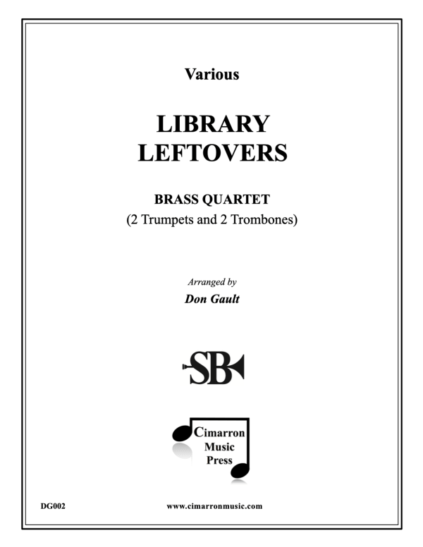 Produktbild zu: Library LeftoversDon Gault (arr.)