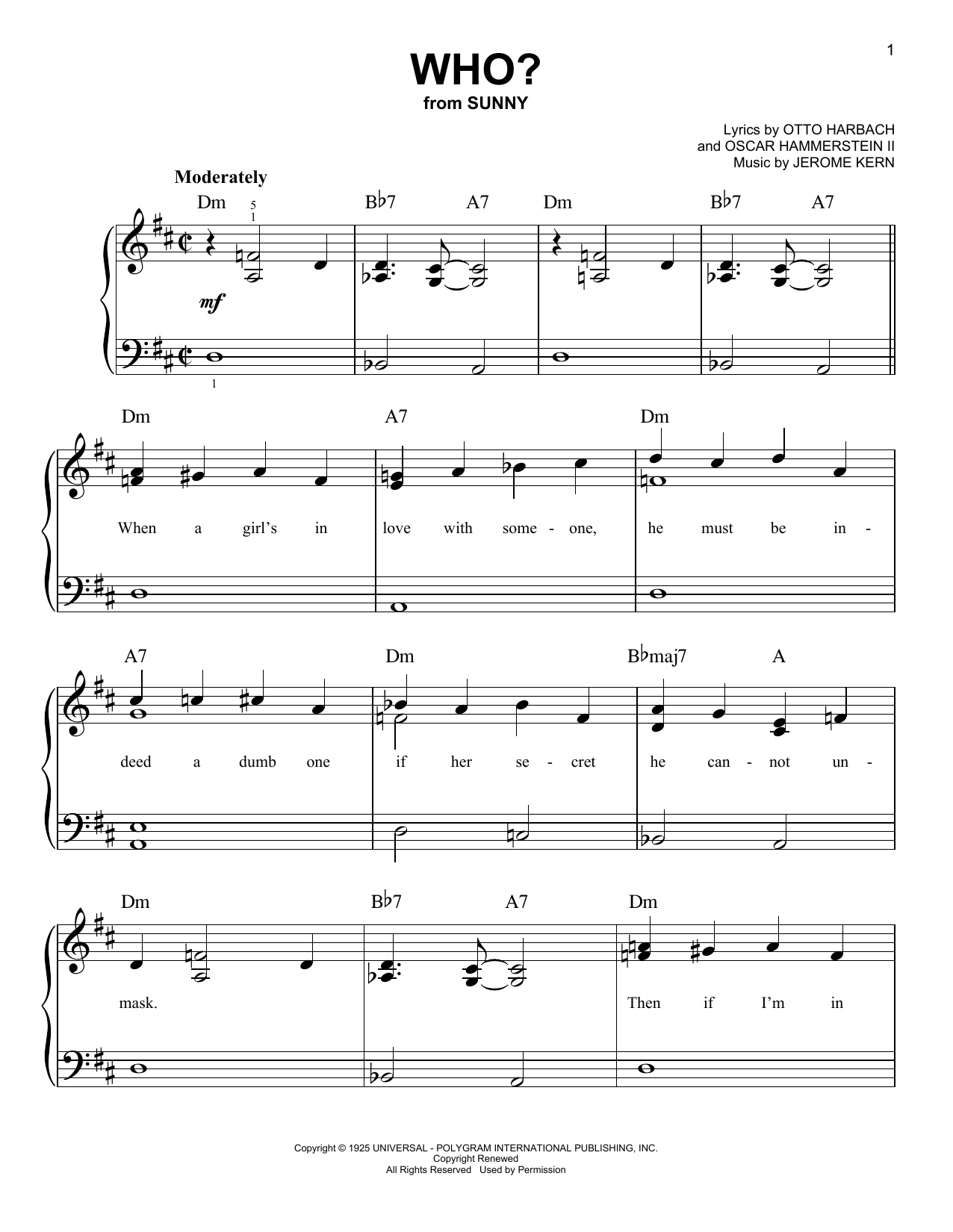 Product gallery: Page 1 of 1 Who?, Oscar Hammerstein II