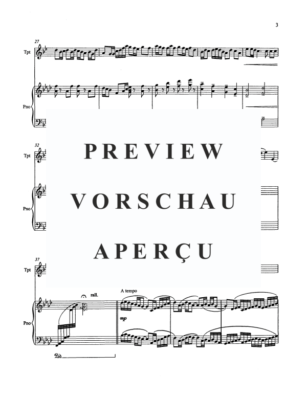 Produktgalerie: Seite 5 von 11 Suite, , Trompete in B und Klavier