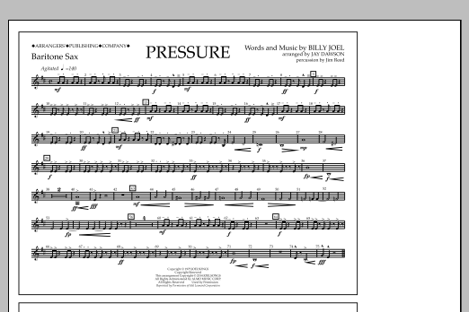 Produktbild zu:  Pressure - Baritone Sax - Jay Dawson
