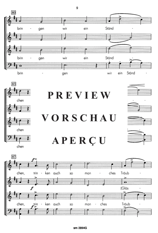 Product gallery: Page 10 of 11 Unser schmuckes Städchen , , (mixed choir + piano)