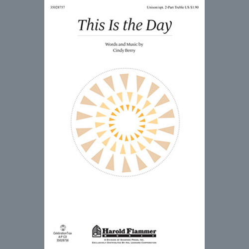 cover: This Is The Day, Cindy Berry, Chor