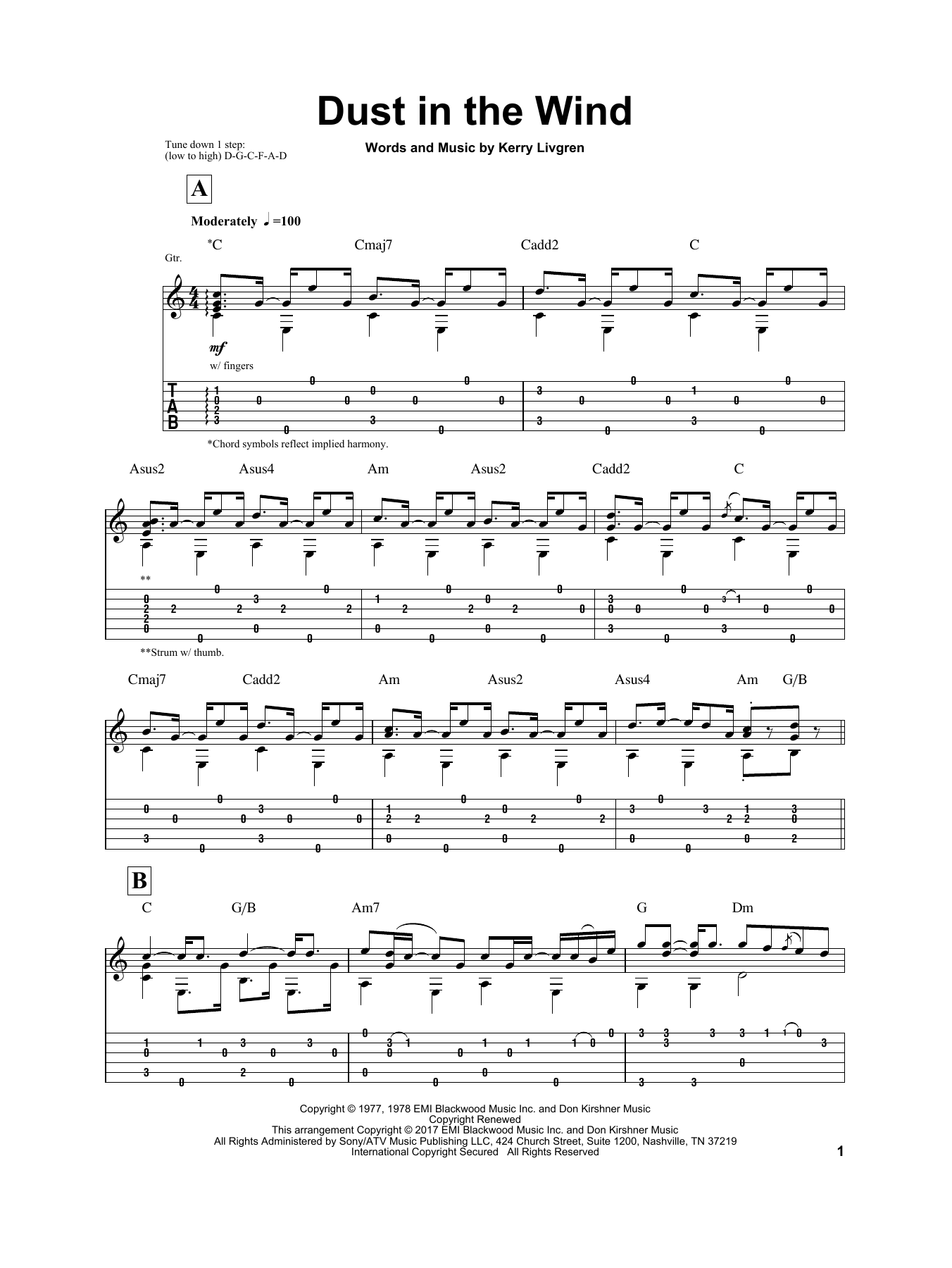 Produktbild zu: Dust In The Wind