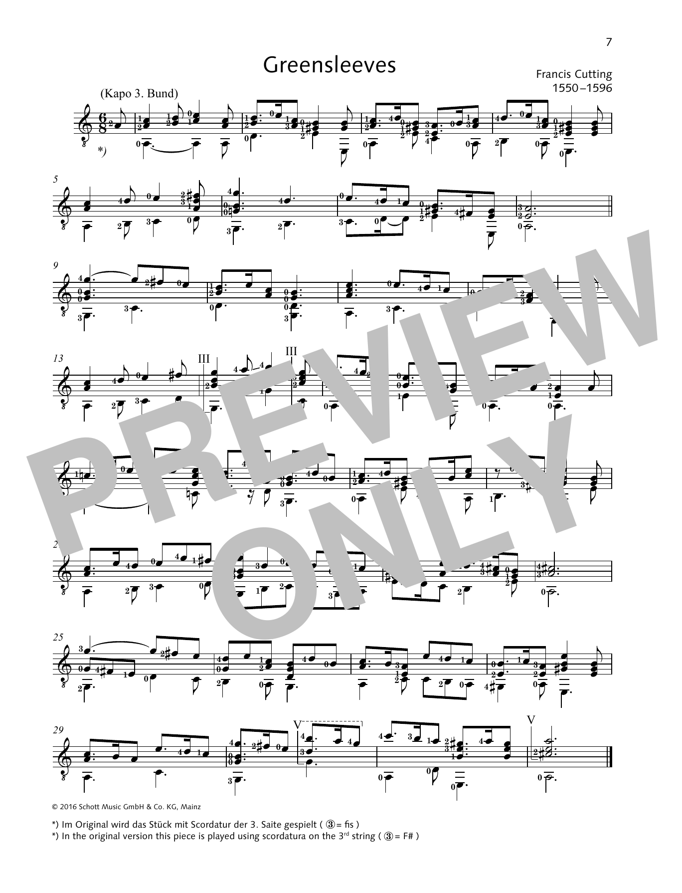 Produktbild zu: Greensleeves