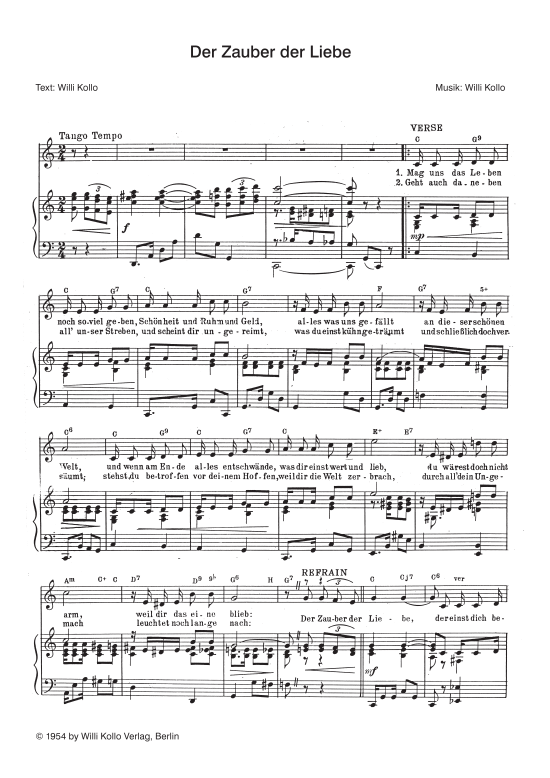 Produktbild zu: Der Zauber der LiebeWilli Kollo