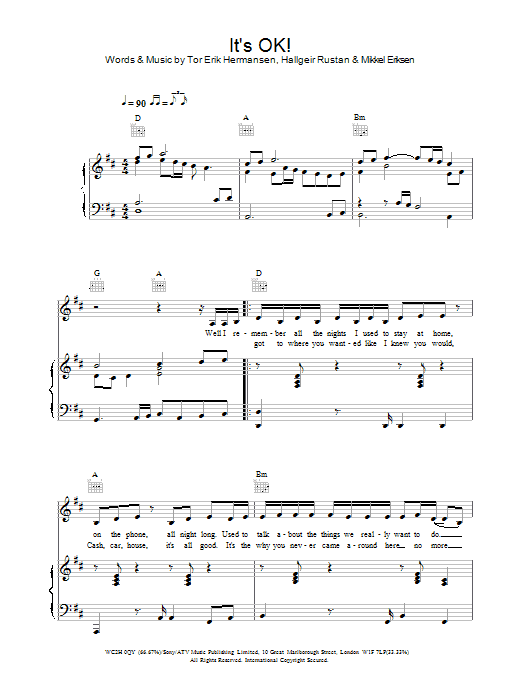 Product picture to: It's OK!