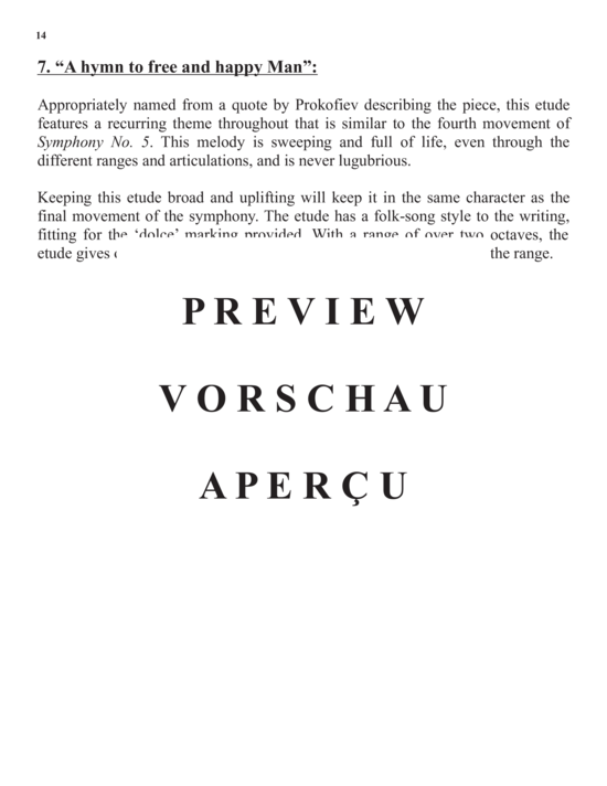 Product gallery: Page 16 of 21 15 Orchestral Etudes for Contrabass Tuba , , (KontrabassTuba Solo)