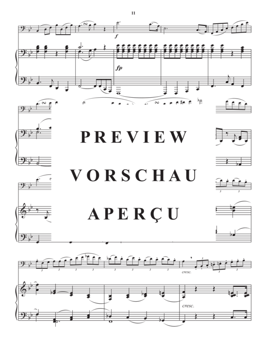Product gallery: Page 13 of 21 Concertino No. 1 , , (trombone/euphonium + piano)