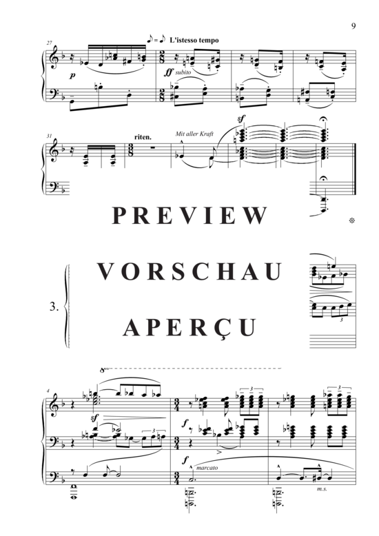 Produktgalerie: Seite 6 von 21 7 Klavierstücke in d , , Klavier Solo