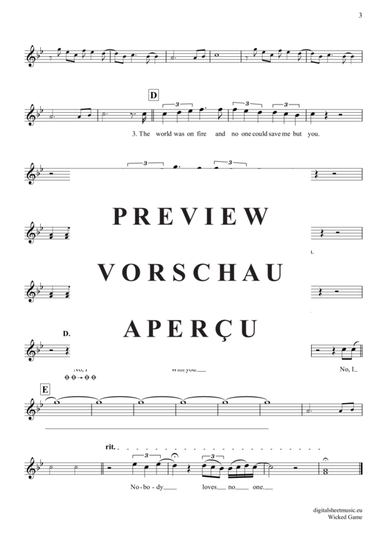 Produktgalerie: Seite 4 von 4 Wicked Game , Chris Isaak, (Oboe)