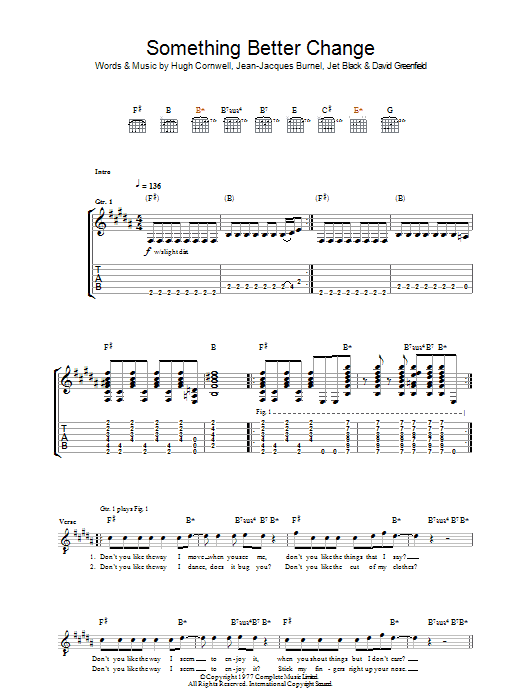 Product gallery: Page 1 of 1 Something Better Change, The Stranglers