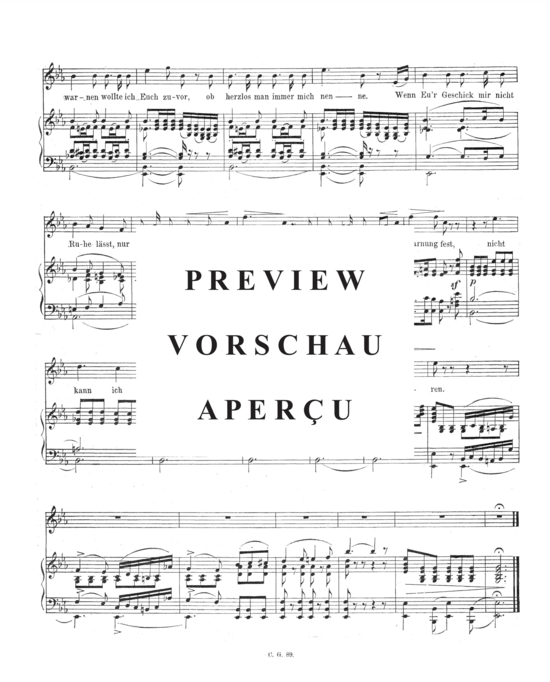 Product gallery: Page 3 of 3 Lied der Turandot , , Piano and Voice