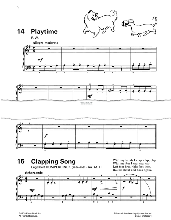 Produktgalerie: Seite 1 von 1 Playtime, Fanny Waterman, Klavier