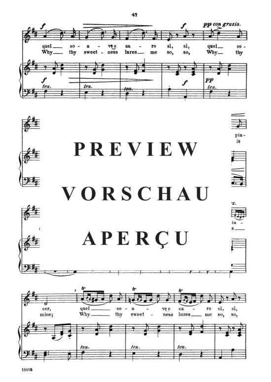 Product gallery: Page 4 of 9 Pur dicesti, o boca bella, Parisotti, Alessandro, Medium Voice and Piano