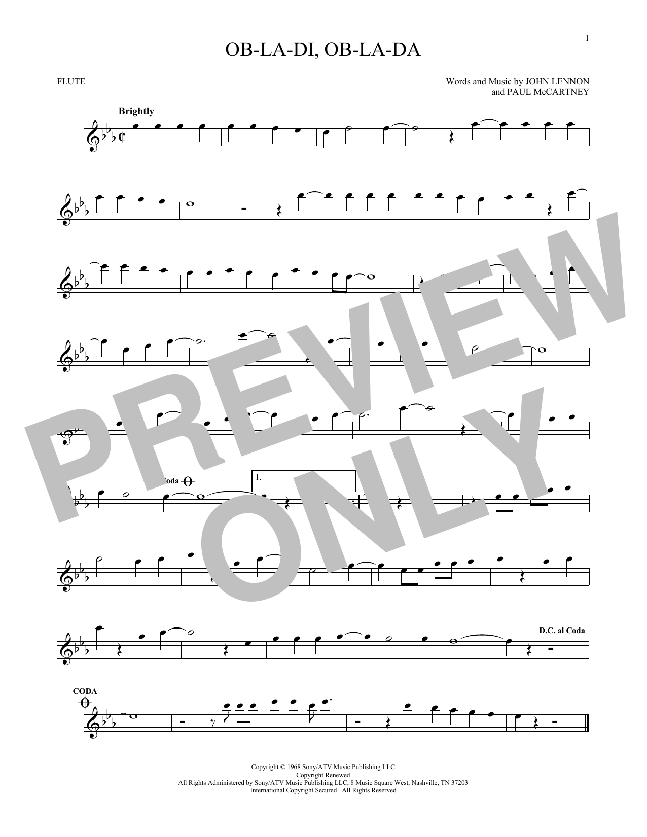 Product gallery: Page 1 of 1 Ob-La-Di, Ob-La-Da, The Beatles