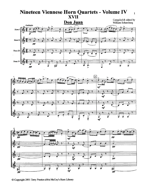 Produktbild zu: 19 Viennese Horn Quartets, Vol. IVVarious