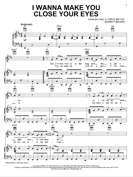 Produktbild zu: I Wanna Make You Close Your Eyes