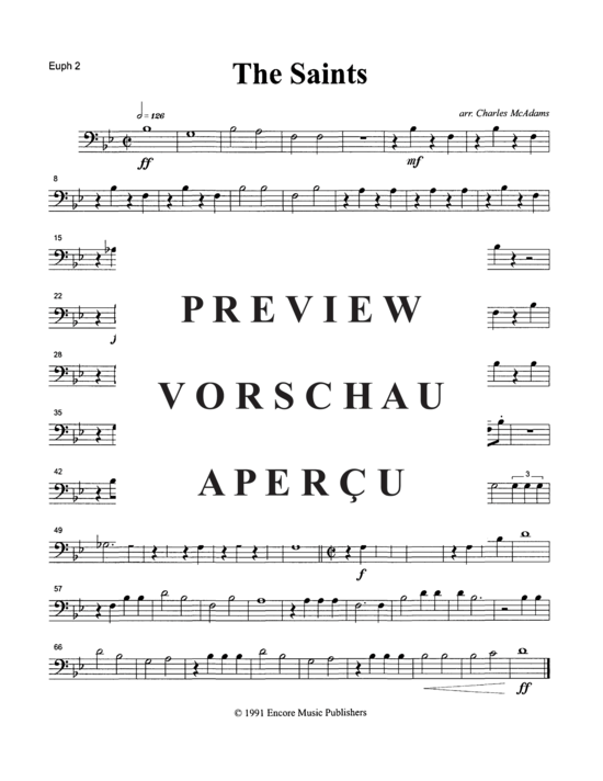 Product gallery: Page 8 of 10 The Saints , , (Tuba Quartett EETT)