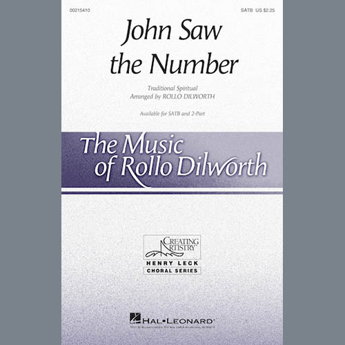 cover: John Saw The Number, Rollo Dilworth, Chor