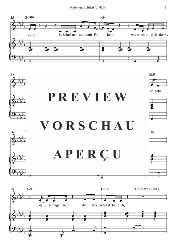 gallery: Mein Herz schlägt für dich, Vera Klima, (voice and piano)