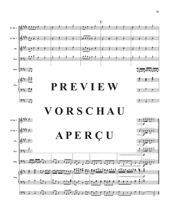 gallery: Zadok the Priest , , (Blechbläser-Quintett + Orgel)