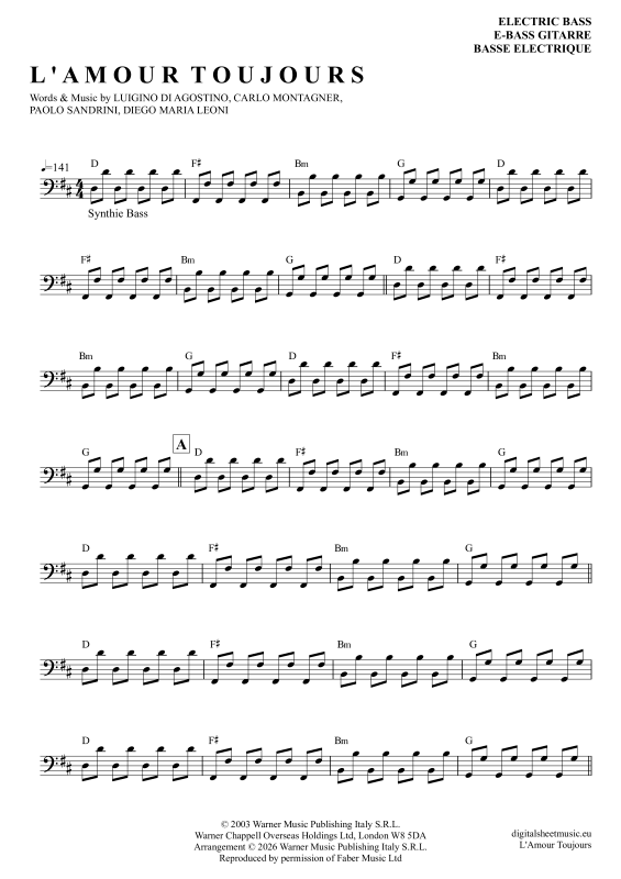 Produktbild zu: L'Amour ToujoursGigi D'Agostino