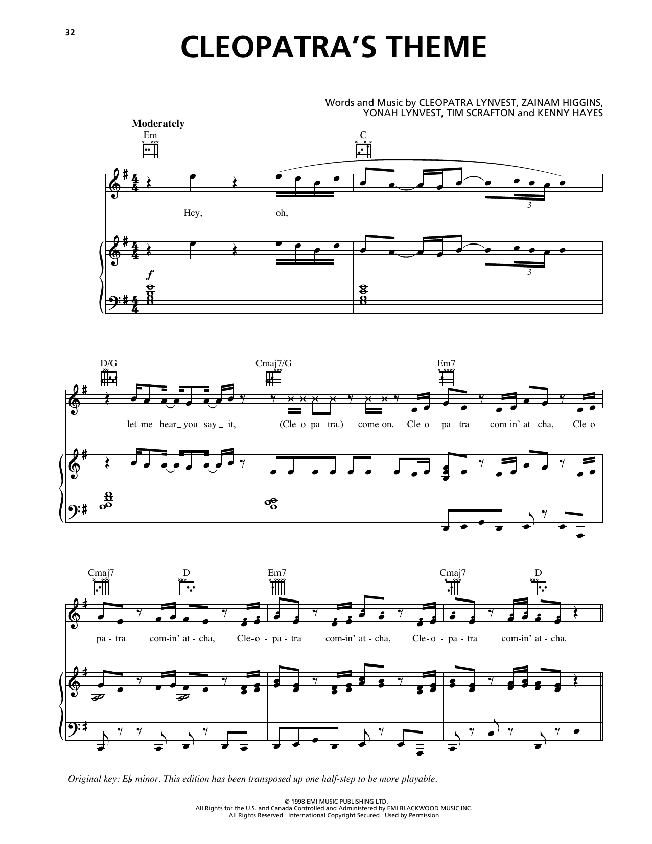 Produktbild zu: Cleopatra's Theme