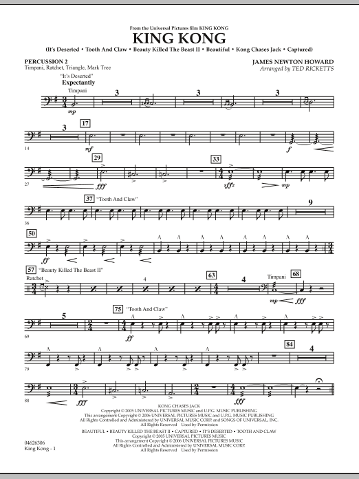 Produktgalerie: Seite 1 von 1 King Kong - Percussion 2, Ted Ricketts
