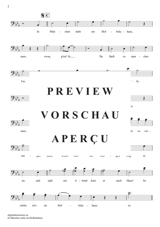 Produktgalerie: Seite 3 von 4 In München Steht Ein Hofbräuhaus , Marianne Und Michael, (Violon-Cello)