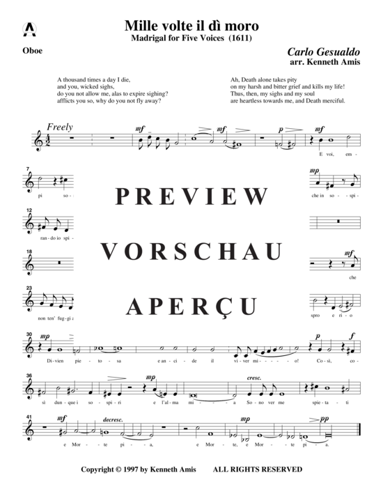 Produktgalerie: Seite 10 von 13 Mille volte il di moro , , (Holzbläserquintett)