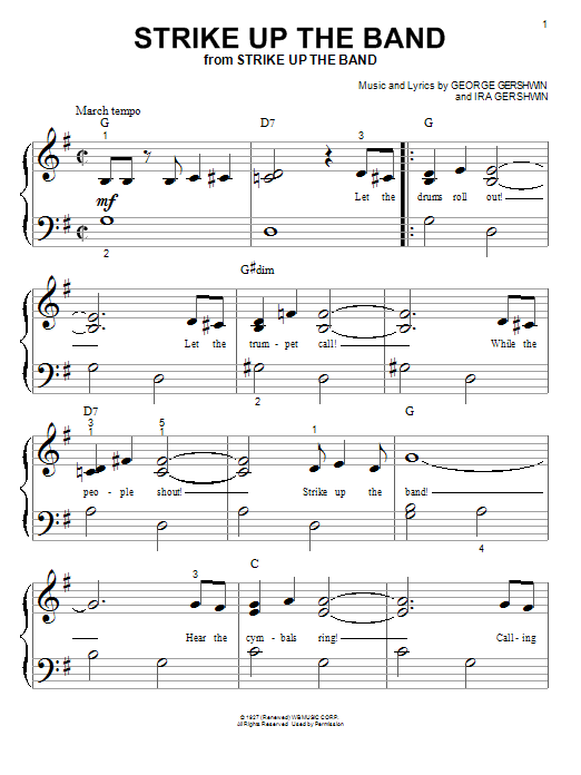 Produktbild zu: Strike Up The Band